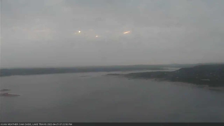 Lake Travis webcam, April 21, 2022 7:25 PM CT