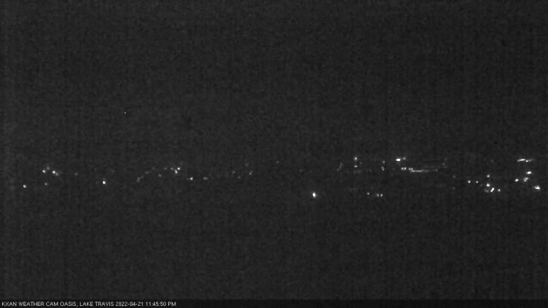 Lake Travis webcam, April 21, 2022 11:45 PM CT