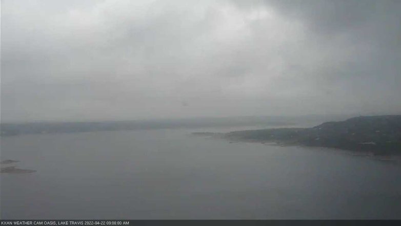 Lake Travis webcam, April 22, 2022 9:00 AM CT