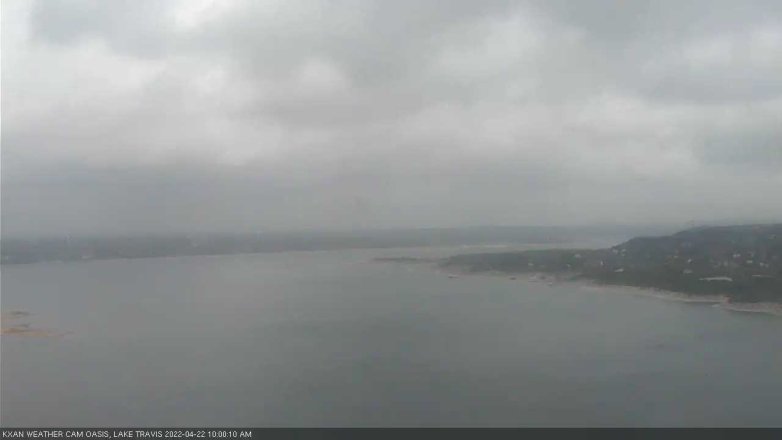 Lake Travis webcam, April 22, 2022 10:00 AM CT