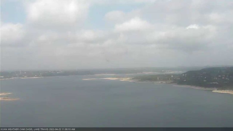 Lake Travis webcam, April 22, 2022 11:00 AM CT