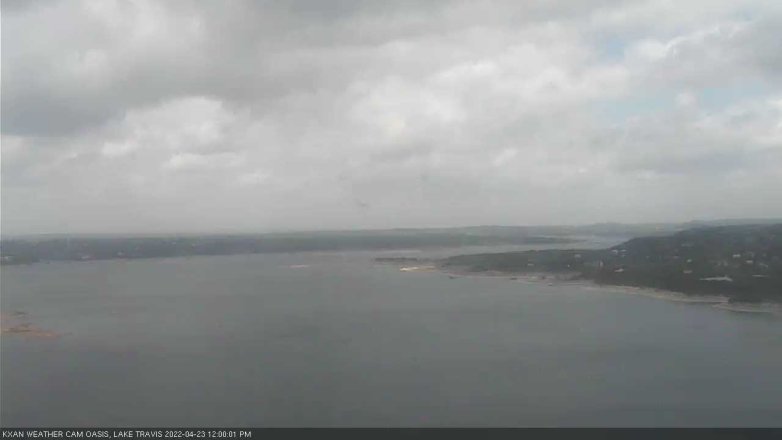 Lake Travis webcam, April 23, 2022 12:00 PM CT