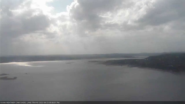 Lake Travis webcam, April 23, 2022 5:00 PM CT