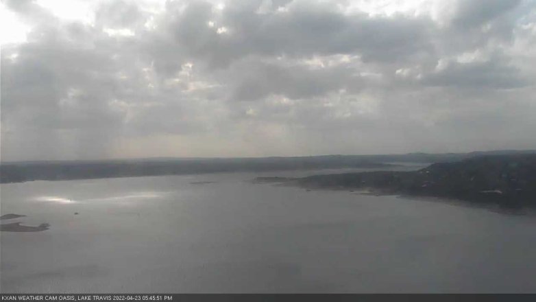 Lake Travis webcam, April 23, 2022 5:45 PM CT