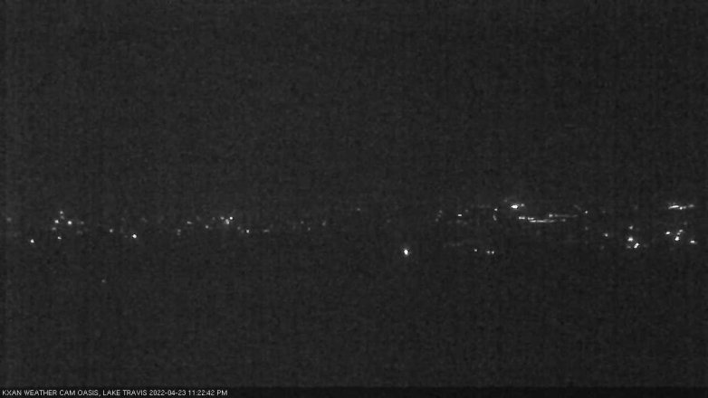 Lake Travis webcam, April 23, 2022 11:25 PM CT