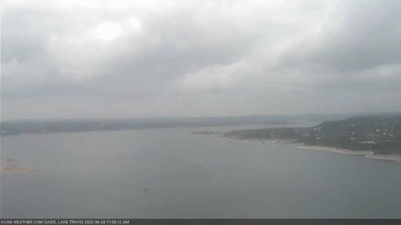 Lake Travis webcam, April 24, 2022 11:00 AM CT