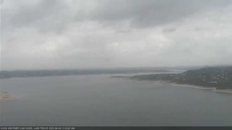 Lake Travis webcam, April 24, 2022 11:25 AM CT