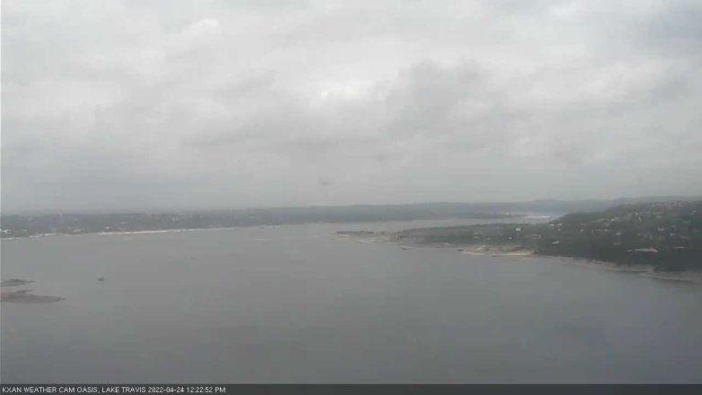 Lake Travis webcam, April 24, 2022 12:25 PM CT