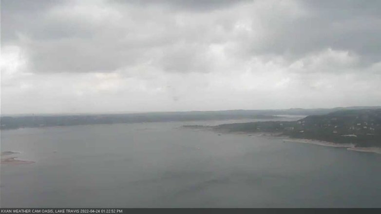 Lake Travis webcam, April 24, 2022 1:25 PM CT