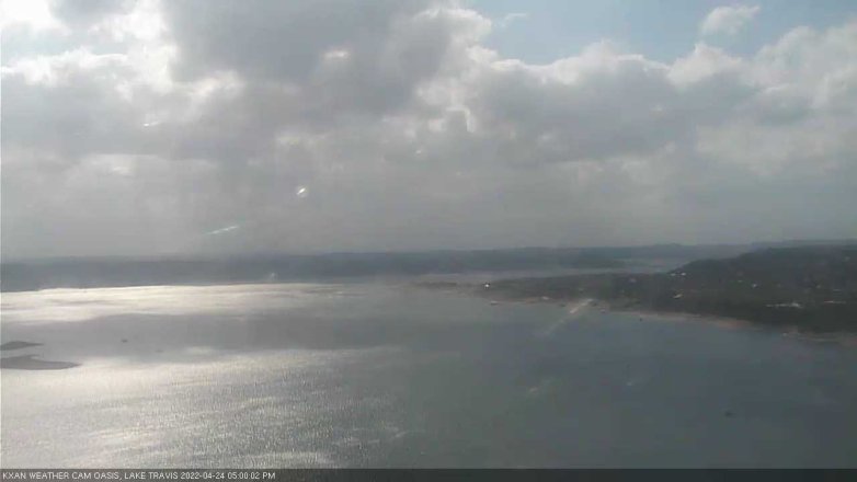 Lake Travis webcam, April 24, 2022 5:00 PM CT