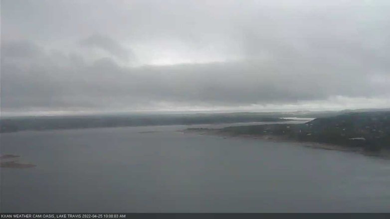 Lake Travis webcam, April 25, 2022 10:00 AM CT