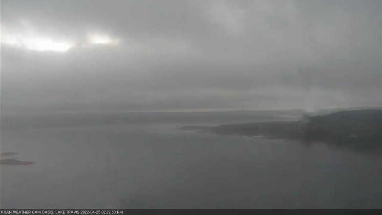 Lake Travis webcam, April 25, 2022 2:25 PM CT