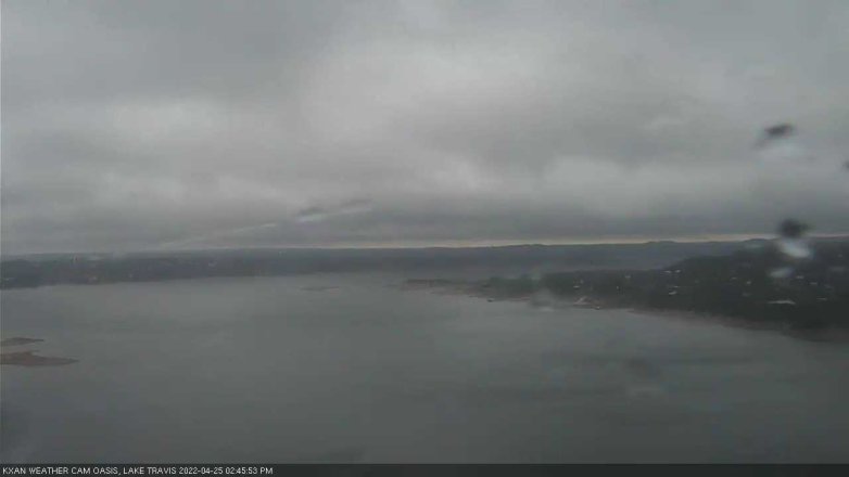 Lake Travis webcam, April 25, 2022 2:45 PM CT