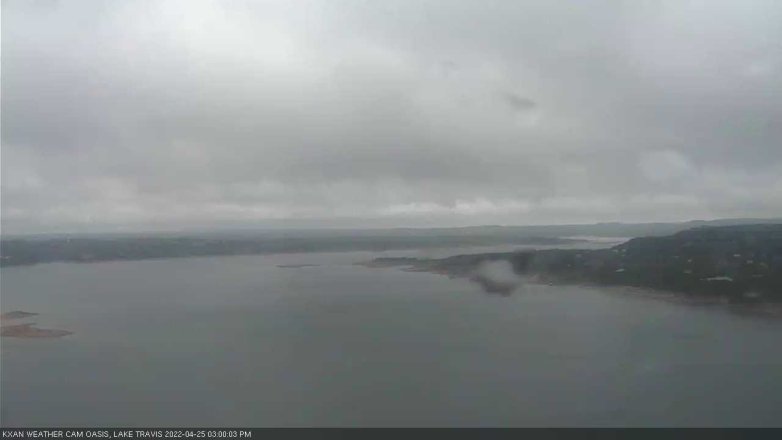 Lake Travis webcam, April 25, 2022 3:00 PM CT
