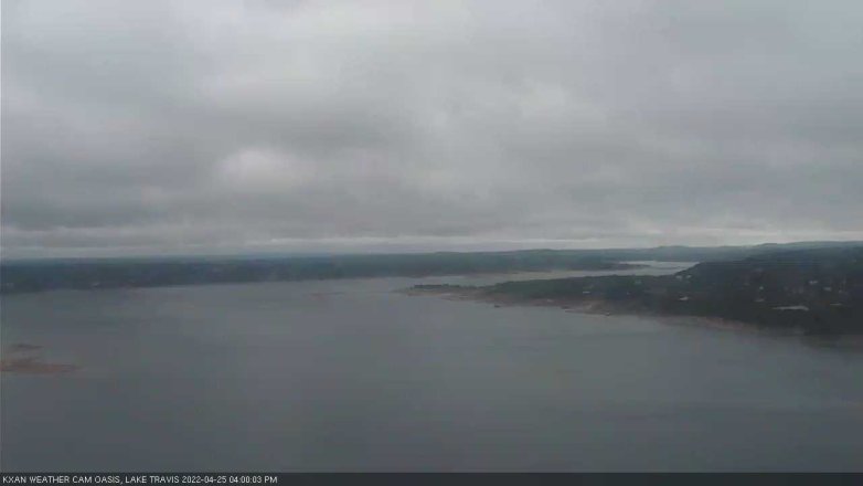 Lake Travis webcam, April 25, 2022 4:00 PM CT
