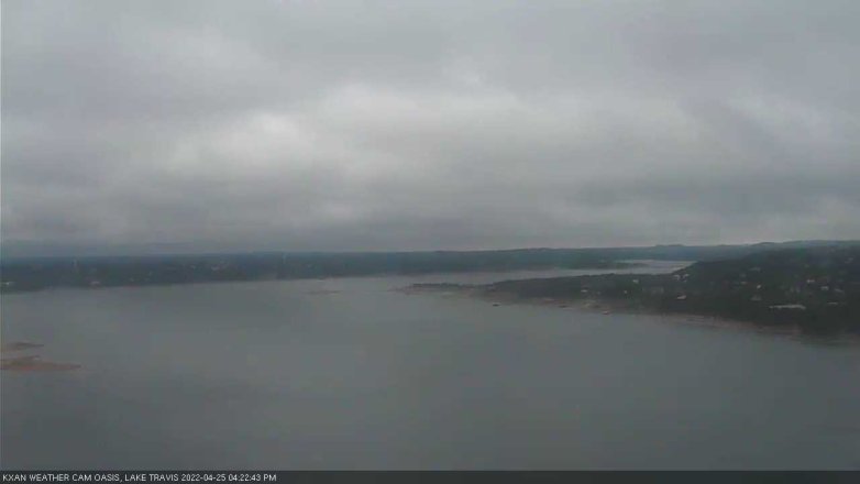 Lake Travis webcam, April 25, 2022 4:25 PM CT