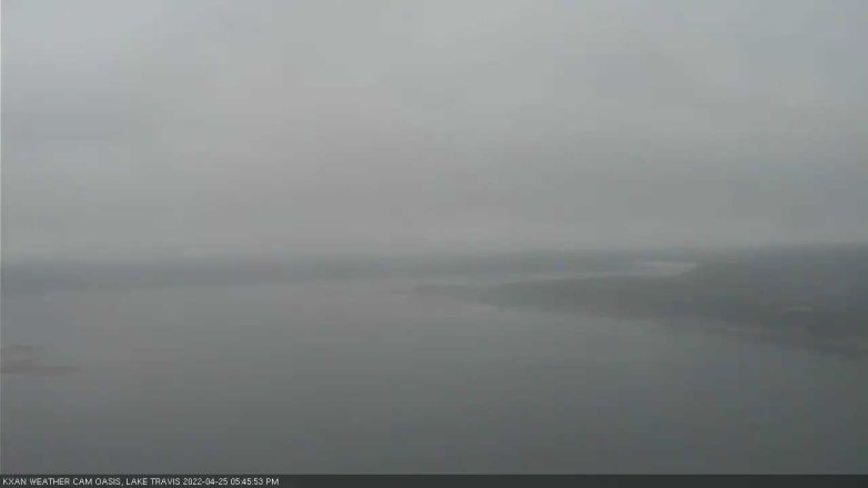 Lake Travis webcam, April 25, 2022 5:45 PM CT