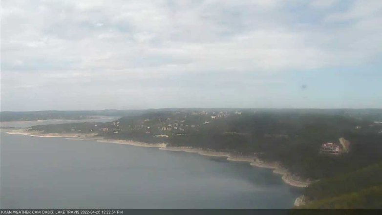Lake Travis webcam, April 26, 2022 12:25 PM CT