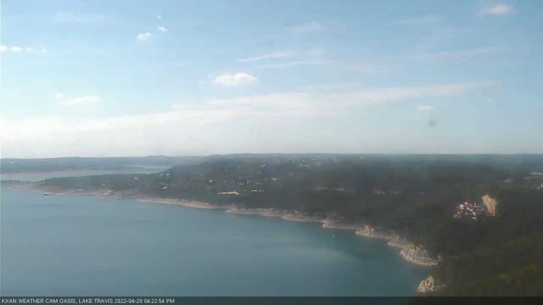 Lake Travis webcam, April 26, 2022 4:25 PM CT