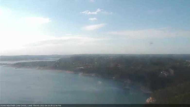 Lake Travis webcam, April 26, 2022 5:25 PM CT