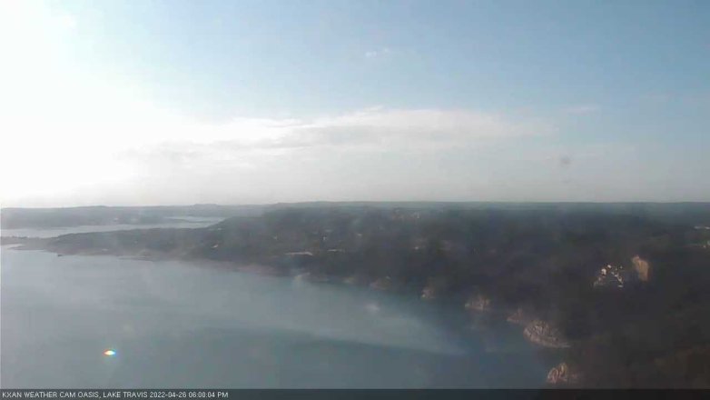 Lake Travis webcam, April 26, 2022 6:00 PM CT