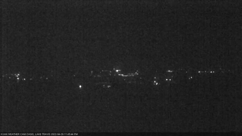 Lake Travis webcam, April 26, 2022 11:45 PM CT