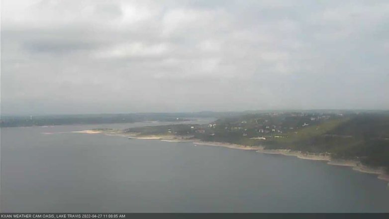 Lake Travis webcam, April 27, 2022 11:00 AM CT