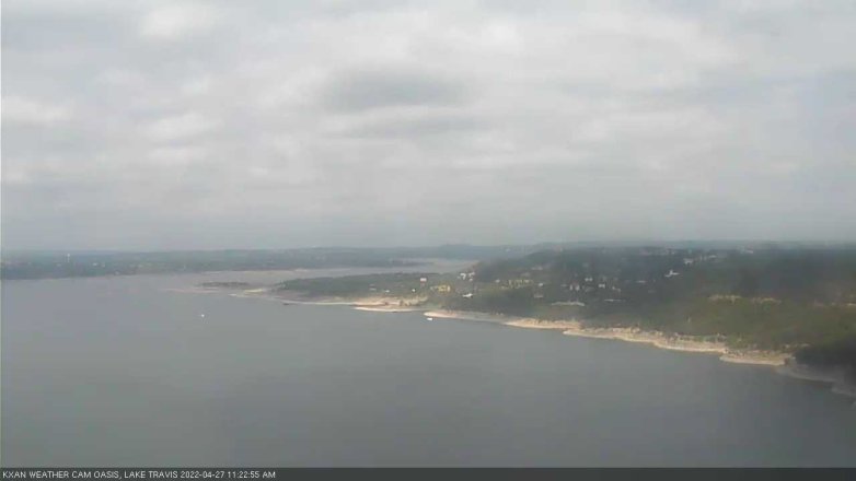 Lake Travis webcam, April 27, 2022 11:25 AM CT
