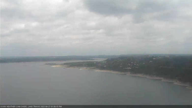 Lake Travis webcam, April 27, 2022 1:00 PM CT