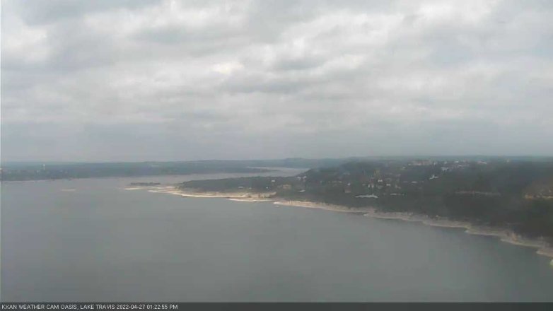 Lake Travis webcam, April 27, 2022 1:25 PM CT