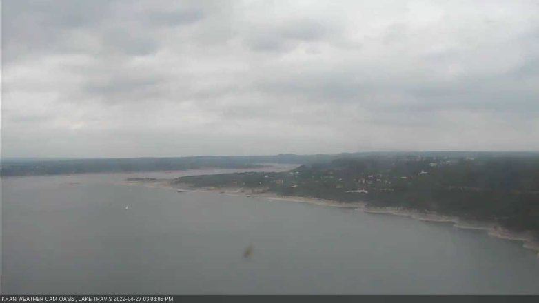 Lake Travis webcam, April 27, 2022 3:00 PM CT