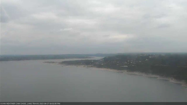 Lake Travis webcam, April 27, 2022 4:00 PM CT