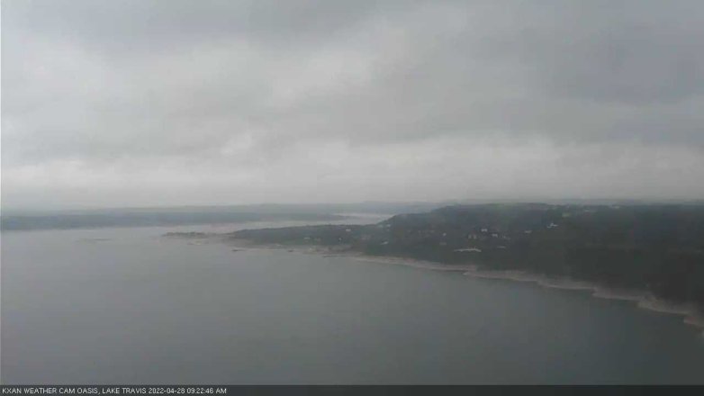 Lake Travis webcam, April 28, 2022 9:25 AM CT