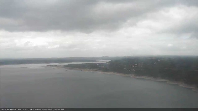Lake Travis webcam, April 28, 2022 11:45 AM CT