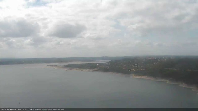 Lake Travis webcam, April 28, 2022 3:45 PM CT