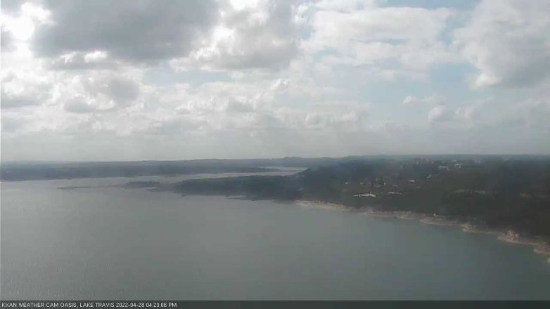 Lake Travis webcam, April 28, 2022 4:25 PM CT