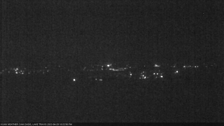 Lake Travis webcam, April 28, 2022 10:25 PM CT