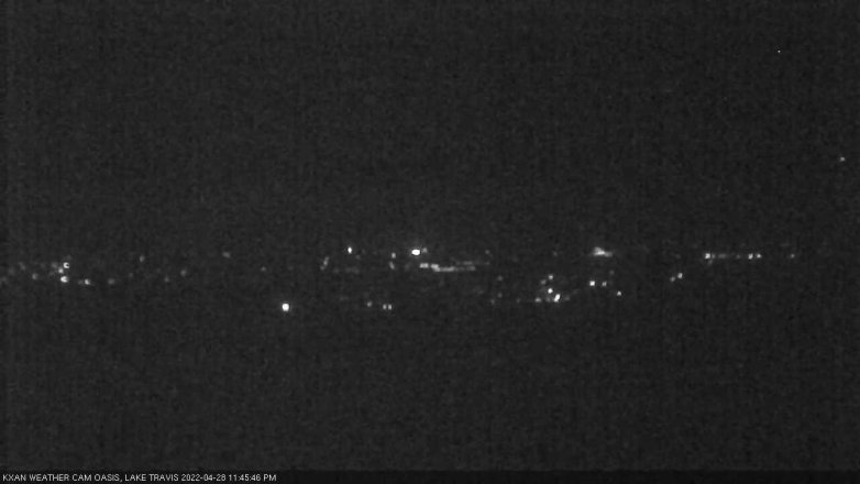 Lake Travis webcam, April 28, 2022 11:45 PM CT