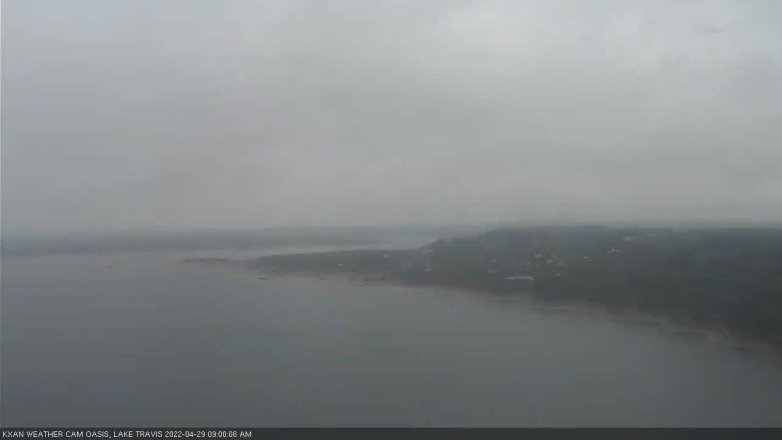 Lake Travis webcam, April 29, 2022 9:00 AM CT