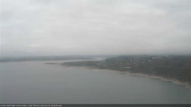 Lake Travis webcam, April 29, 2022 10:45 AM CT