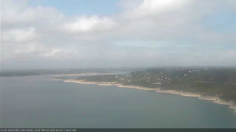 Lake Travis webcam, April 29, 2022 11:45 AM CT