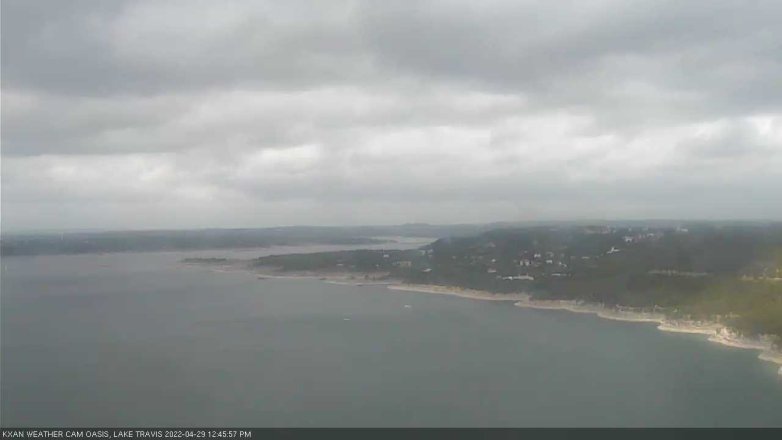 Lake Travis webcam, April 29, 2022 12:45 PM CT