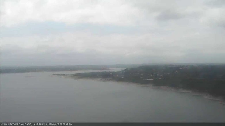 Lake Travis webcam, April 29, 2022 2:25 PM CT