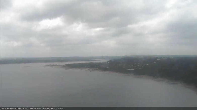Lake Travis webcam, April 29, 2022 3:00 PM CT