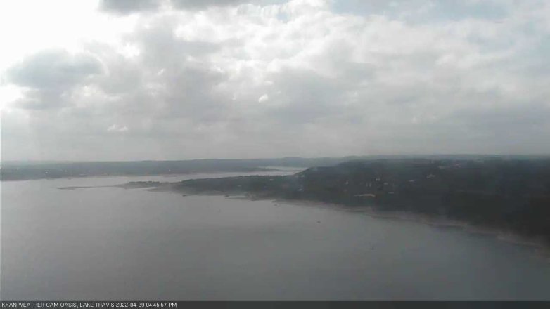 Lake Travis webcam, April 29, 2022 4:45 PM CT