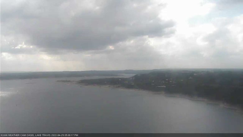 Lake Travis webcam, April 29, 2022 5:00 PM CT
