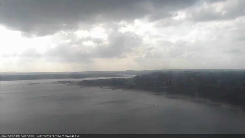 Lake Travis webcam, April 29, 2022 5:45 PM CT