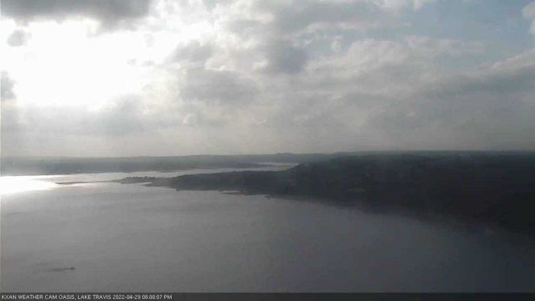 Lake Travis webcam, April 29, 2022 6:00 PM CT