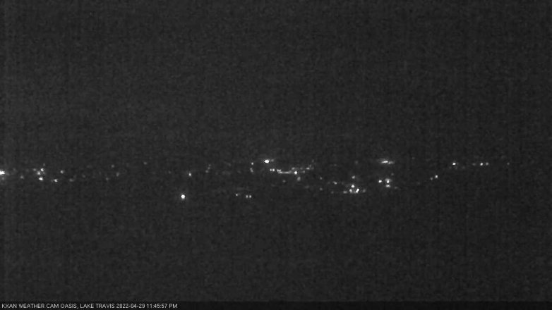 Lake Travis webcam, April 29, 2022 11:45 PM CT