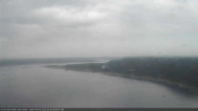 Lake Travis webcam, April 30, 2022 9:45 AM CT